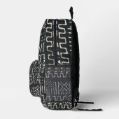 Mudcloth Bedruckter Rucksack (Rechts)