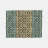 Mudcloth Geometric Muster Fleecedecke (Vorderseite (Horizontal))