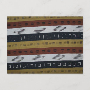 Mudcloth Number 2 Postkarte