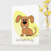 Muddertag Karte (Gelbe Blume)