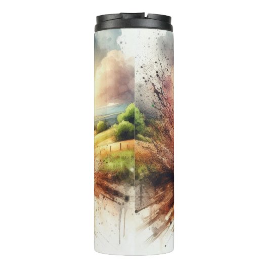 Mudding Adventure: Off-Roading, Spritzer, Thrill Thermosbecher (Rückseite)