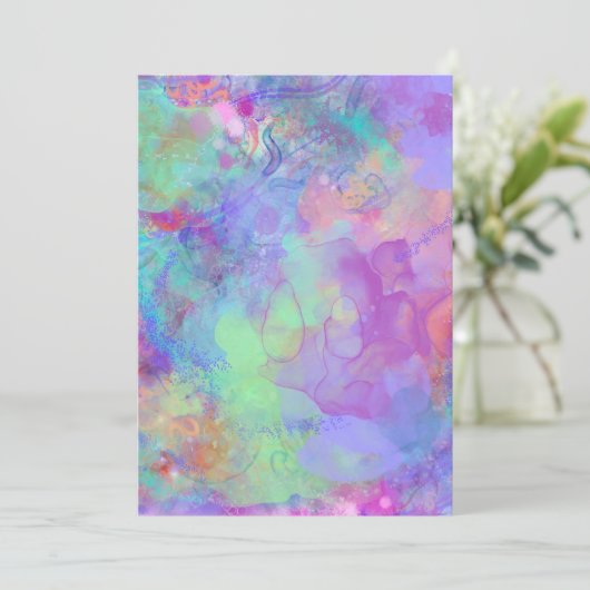 Muddled Dream Feiertagskarte (Stehend Vorderseite)