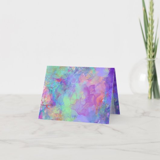 Muddled Dream Feiertagskarte (Vorderseite)