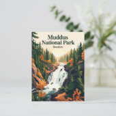 Muddus-Nationalpark Schweden Postkarte (Stehend Vorderseite)