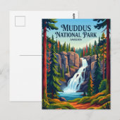 Muddus-Nationalpark Schweden Postkarte (Vorne/Hinten)