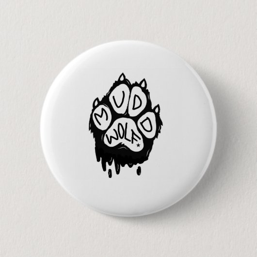 Muddwolf-Logo Button (Vorderseite)