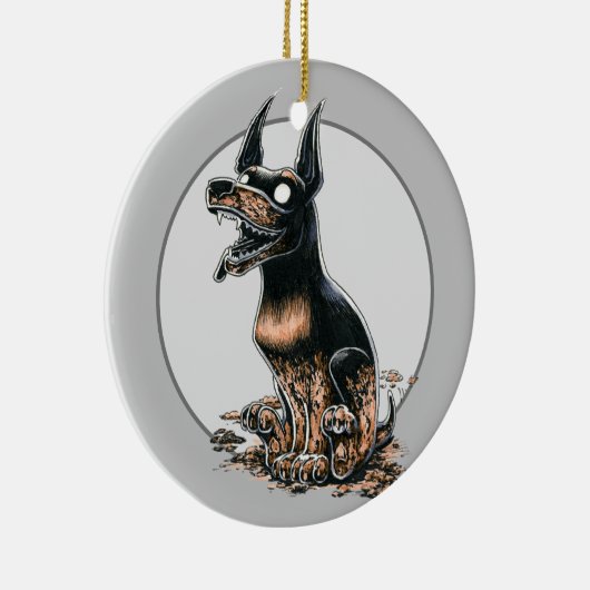 Muddy Boo Buddy Keramik Ornament (Rechts)