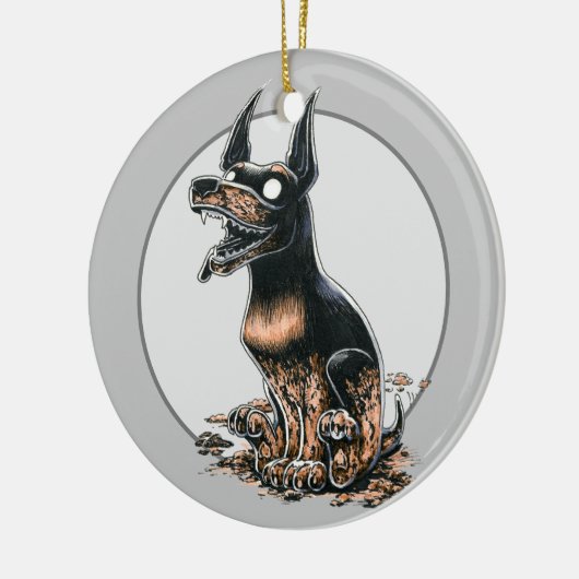 Muddy Boo Buddy Keramik Ornament (Links)