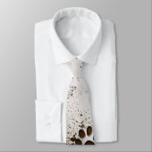 Muddy Dog Paws Krawatte (Gebunden)