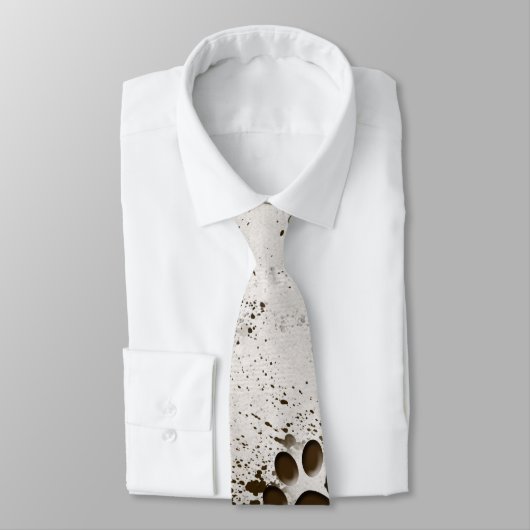 Muddy Dog Paws Krawatte (Gebunden)