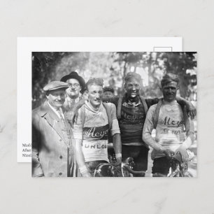 Muddy Faces Tour de France 1928 Nach Bühne 10 Postkarte