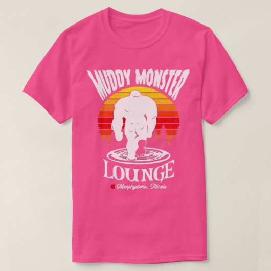 Muddy Monster Lounge Murphysboro IL T-Shirt (Design vorne)