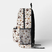 Muddy Paw Prints Backpack Bedruckter Rucksack (Rechts)