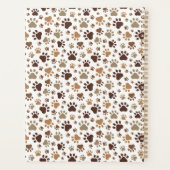 Muddy Paw Prints Planner Planer (Rückseite)