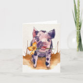 Muddy Piggy Karte (Vorderseite)