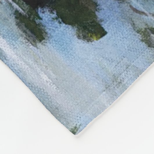 Muddy Pond Fleece Blanket (Ecke)