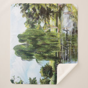 Muddy Pond Sherpa Blanket Sherpadecke