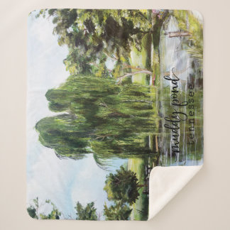 Muddy Pond Sherpa Blanket Sherpadecke