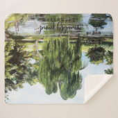 Muddy Pond Sherpa Blanket Sherpadecke (Vorderseite (Horizontal))