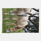 Muddy White Horses, Geschirrtuch (Horizontal)