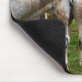Muddy White Horses, Mousepad (Ecke)