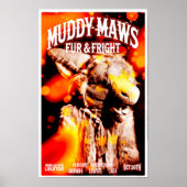 MuddyMaws Fur & Fright #8802 Poster (Vorne)