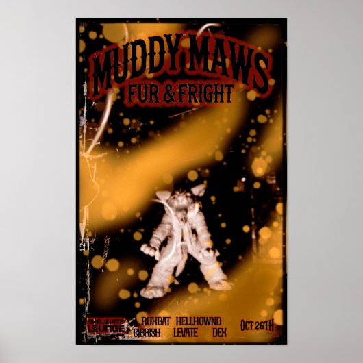 MuddyMaws Fur & Fright #8818 Poster (Vorne)