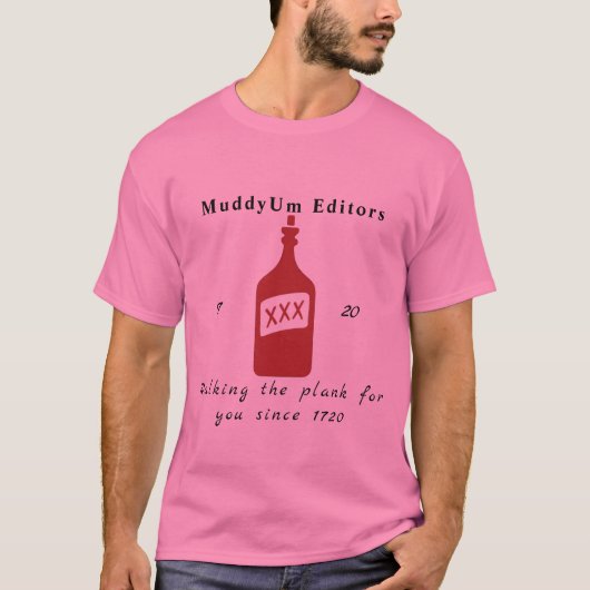 MuddyUm Editors T-Shirt (Vorderseite)