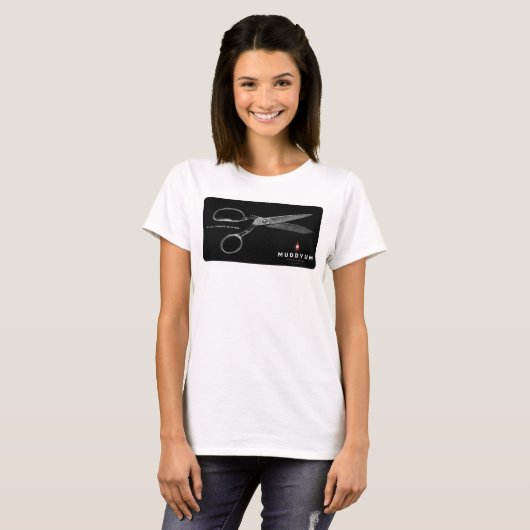 MuddyUm Schere läuft T-Shirt (Vorne ganz)