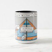 MuddyUm Writers' Retreat Year One Collectiable Tasse (Zentrum)
