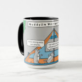 MuddyUm Writers' Retreat Year One Collectiable Tasse (Vorderseite Links)