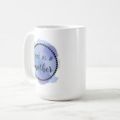 Müde als Mutter Kaffeetasse (Vorderseite Links)