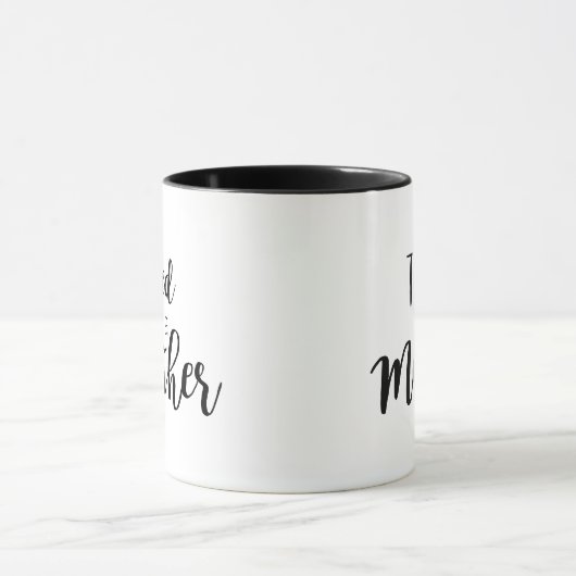 Müde als Mutter Tasse (Zentrum)