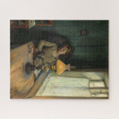 müde | Christlich Krohg | Puzzle (Horizontal)