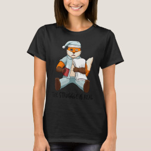 Müde Fox Lazy der Kampf ist wirklich weg aus T-Shirt