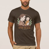 Müde. Gesegnet. Ein Jahr älter. T-Shirt (Vorderseite)