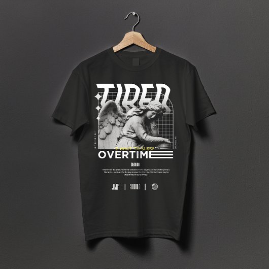 Müde ich wollte zu schlafen Überstunden T-Shirt