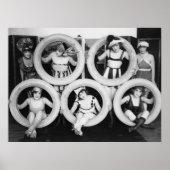 Müde Mädchen: 20er Poster (Vorne)