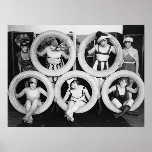 Müde Mädchen: 20er Poster (Vorne)