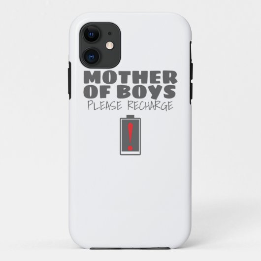 Müde Mama Mutter von Jungen Bitte lade Geschenke n Case-Mate iPhone Hülle (Rückseite)