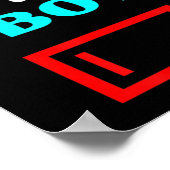 Müde Mama von 3 Jungen Mutter mit drei Sons Low Ba Poster (Ecke)