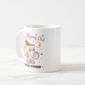 Müde Mutter braucht Kaffee bitte einführen Lustige Kaffeetasse (Vorderseite Links)
