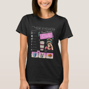 Müde Mütter Club Lustiger Neuer Eltern Muttertag J T-Shirt