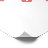 Müde? Nie. Hol dir? Für immer. Goldendoodle Poster (Ecke)