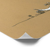 "müde" poster (Ecke)