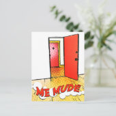 mudé: Puerta Cómica Postkarte (Stehend Vorderseite)