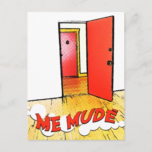 mudé: Puerta Cómica Postkarte (Vorderseite)
