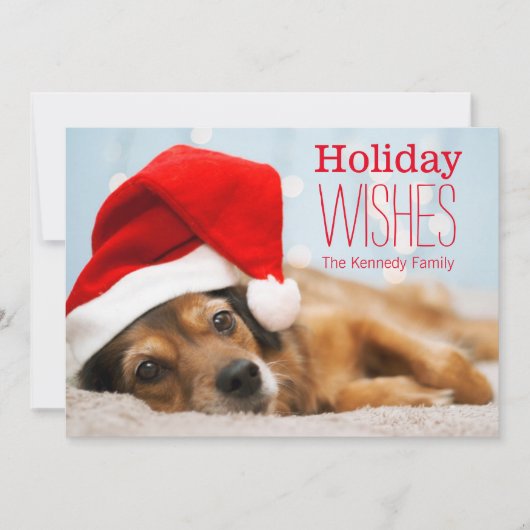 Müde Sankt Feiertagskarte (Vorderseite)