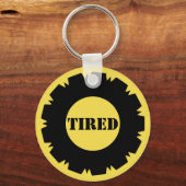 müde schlüsselanhänger (Vorderseite)