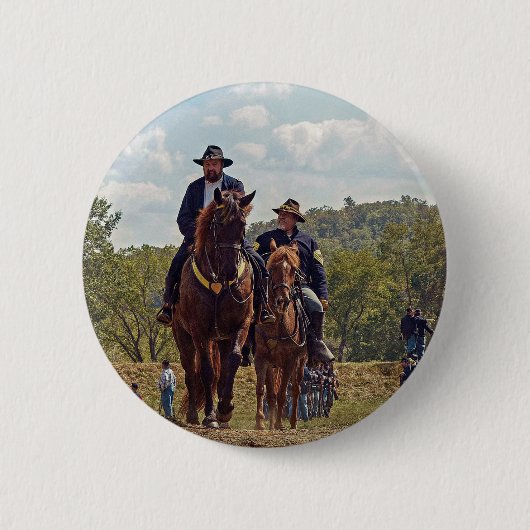 müde Soldaten für Gewerkschaft Button (Vorderseite)